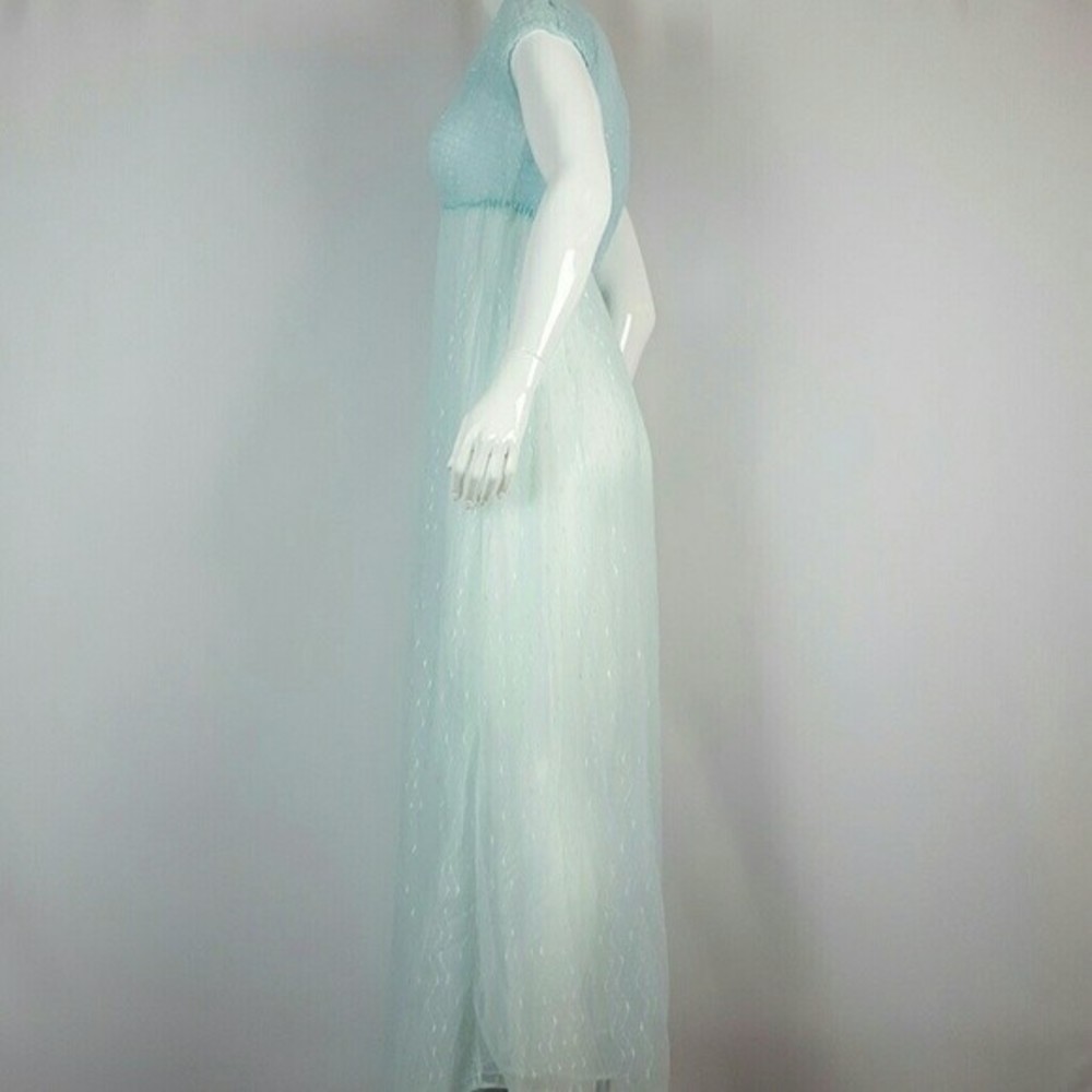 HELD Vintage 70's Gilligan & O'Malley Light Blue Lingerie Nightgown - Picture 3 of 7